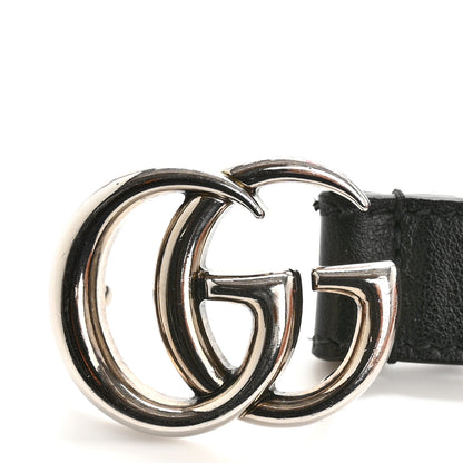 Gucci Calfskin Double G Belt 85 34 Black 6 of 7