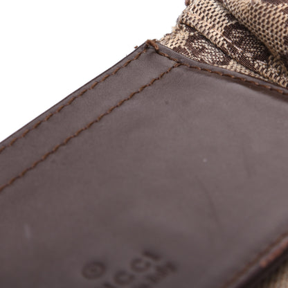 Gucci GG Monogram Double Pocket Belt Bag Dark Brown 13 of 19