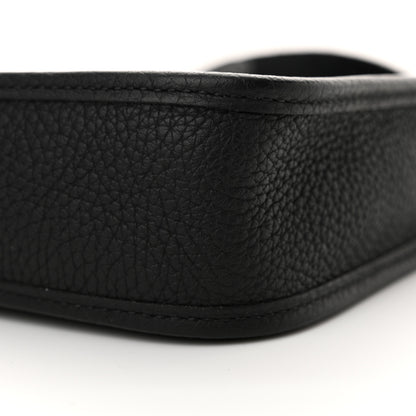 Hermes Taurillon Clemence Evelyne TPM Black 10 of 11