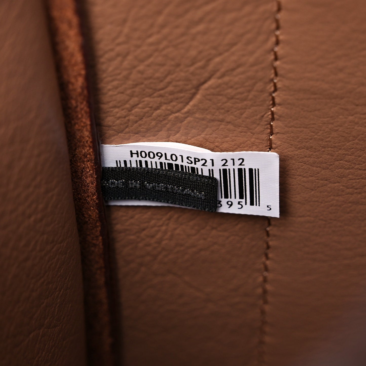 Grained Calfskin Small The Tote Bag Argan Oil