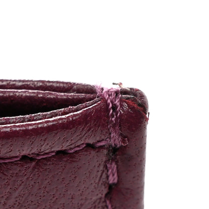 Chanel Lambskin Quilted Card Holder Purple 9 of 9