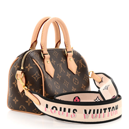 Louis Vuitton Monogram Speedy Bandouliere 20 Black 3 of 11