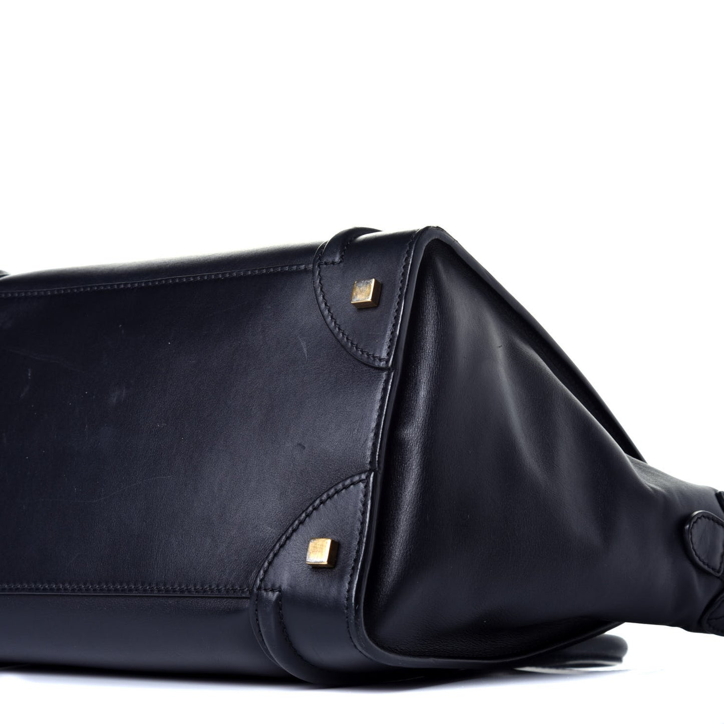 Smooth Calfskin Mini Luggage Black