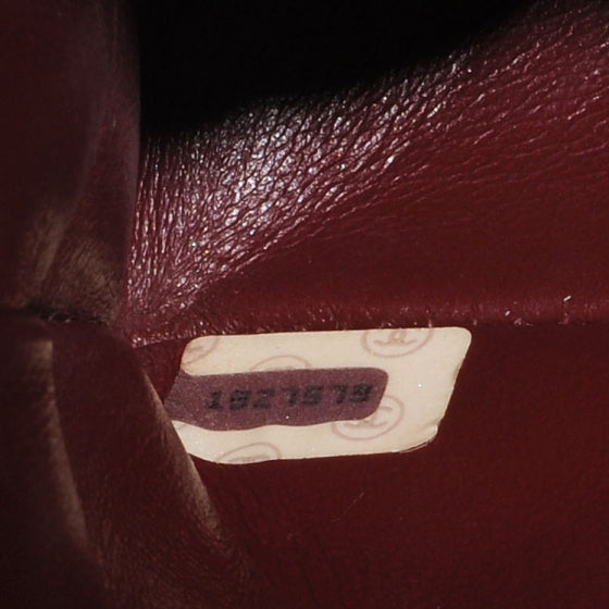 Lambskin Small Single Flap Black