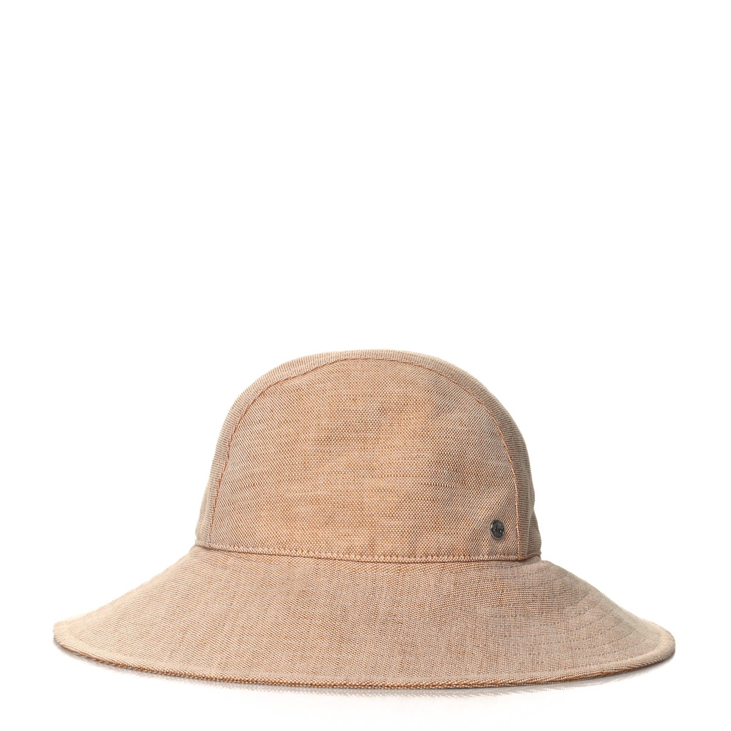 Hermes Linen Colette Hat 57 Jaune Itauba 4 of 7