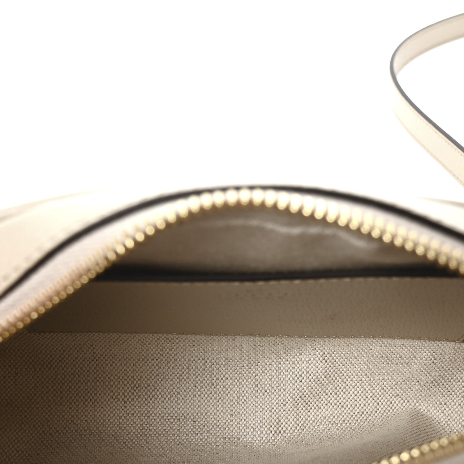 Gucci GG Supreme Monogram Textured Dollar Calfskin Mini Ophidia Shoulder Bag Beige Mystic White Oatmeal 5 of 11