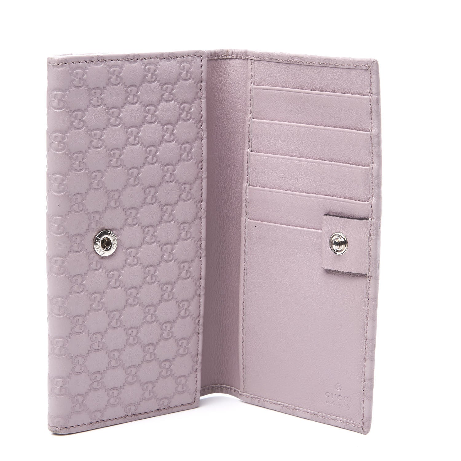 Gucci Microguccissima Flap Wallet Mauve 4 of 9