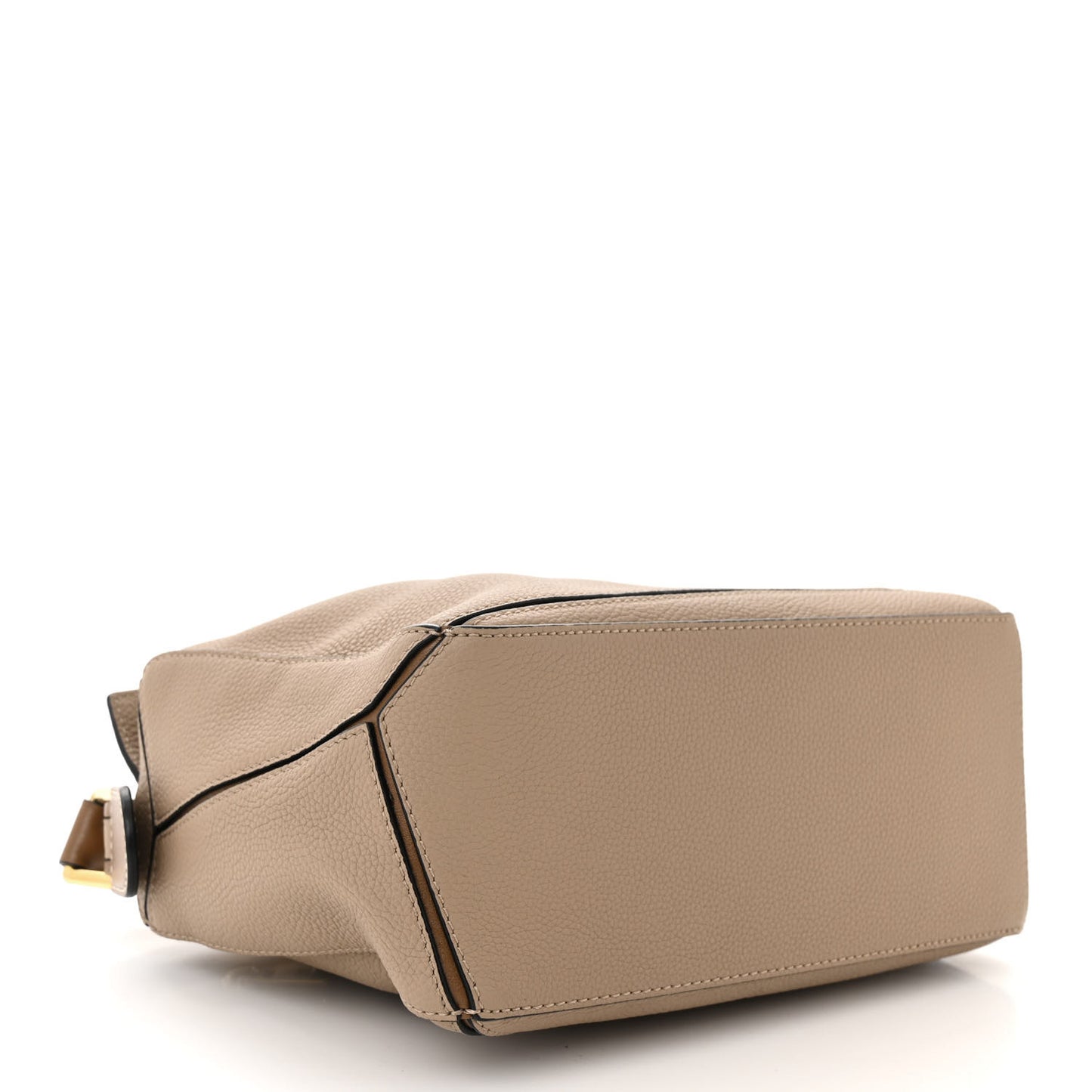 Grained Calfskin Small Puzzle Bag Sand Mink