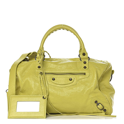 Balenciaga Agneau Boston Jaune Poussin 1 of 10