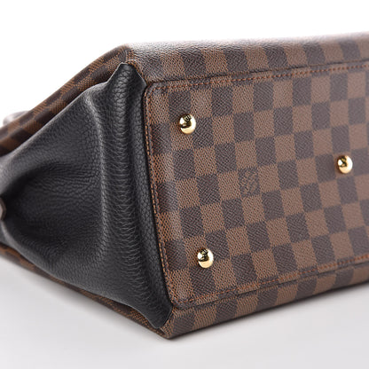 Louis Vuitton Cuir Taurillon Damier Ebene Normandy Black 7 of 9