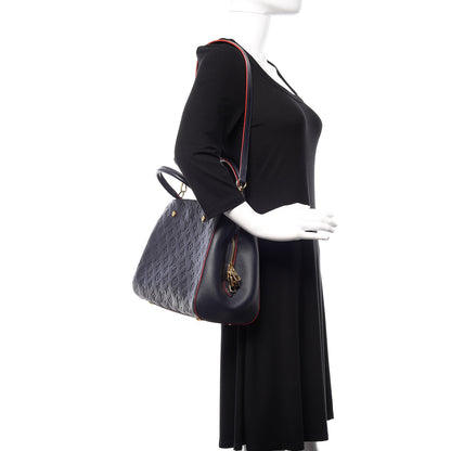 Louis Vuitton Empreinte Montaigne MM Marine Rouge 2 of 13