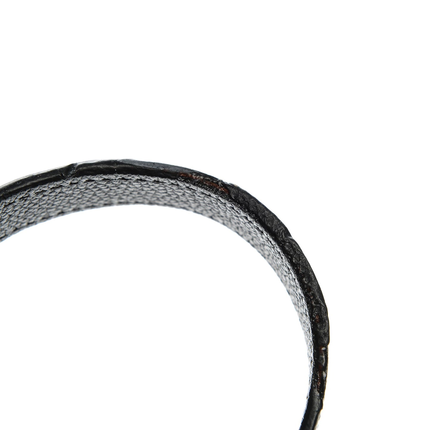 Calfskin Montaigne Shoulder Strap Black