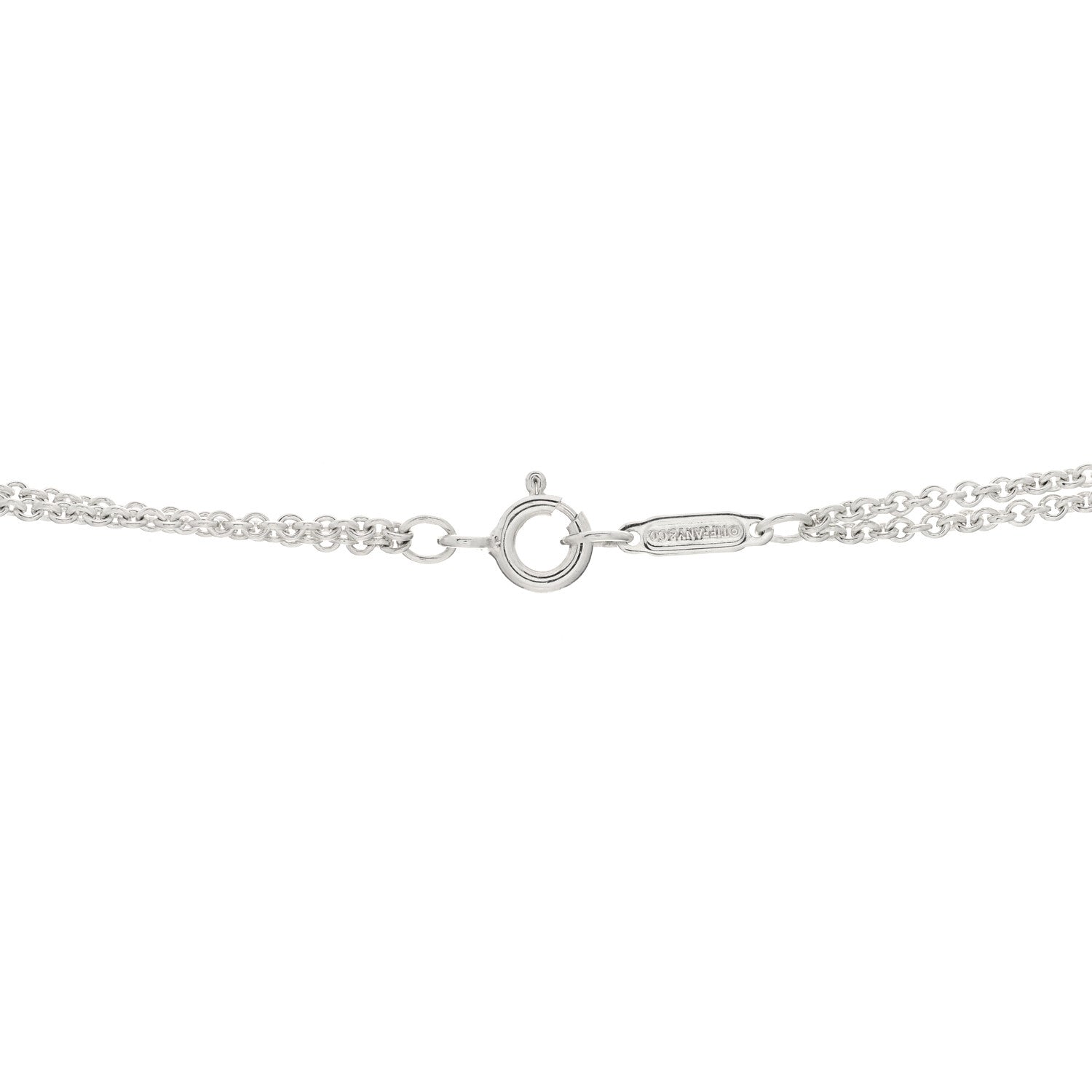 Tiffany Sterling Silver Infinity Pendant Necklace 4 of 5