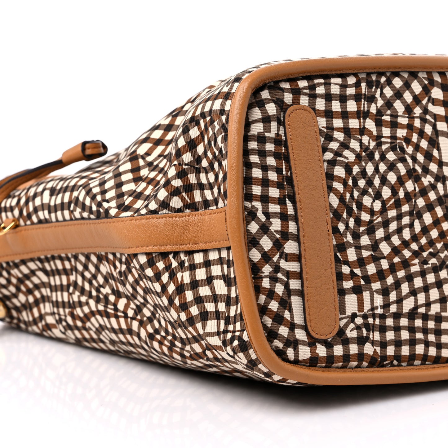 Visetos Medium Liz Reversible Shopper Tote Cognac