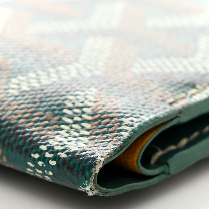 Goyard Goyardine Bi-Fold Victoire PM Wallet Green 7 of 10