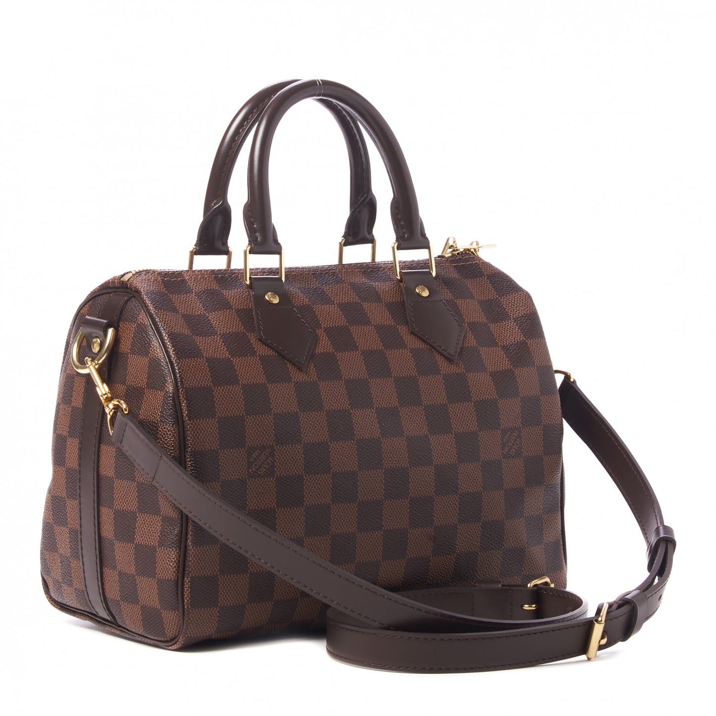 Damier Ebene Speedy Bandouliere 25
