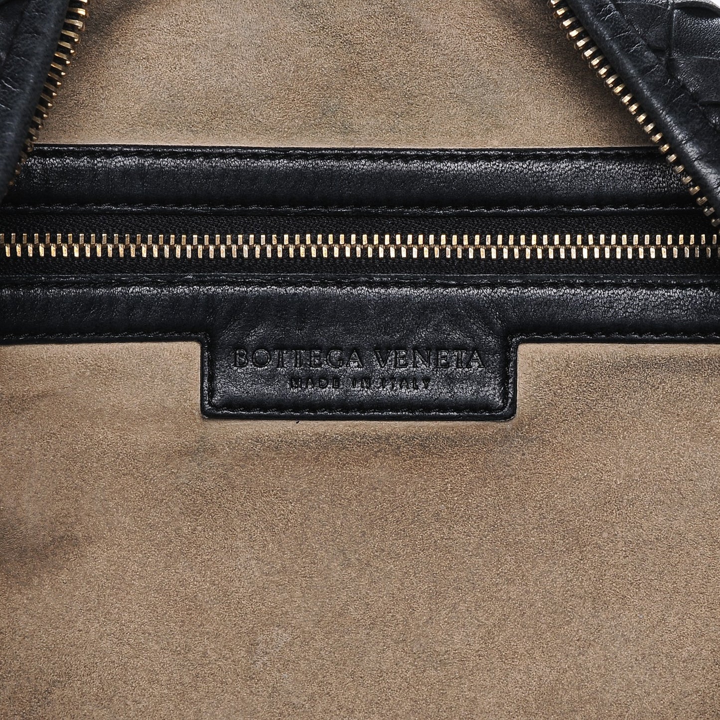 Nappa Intrecciato Large Hobo Nero Black