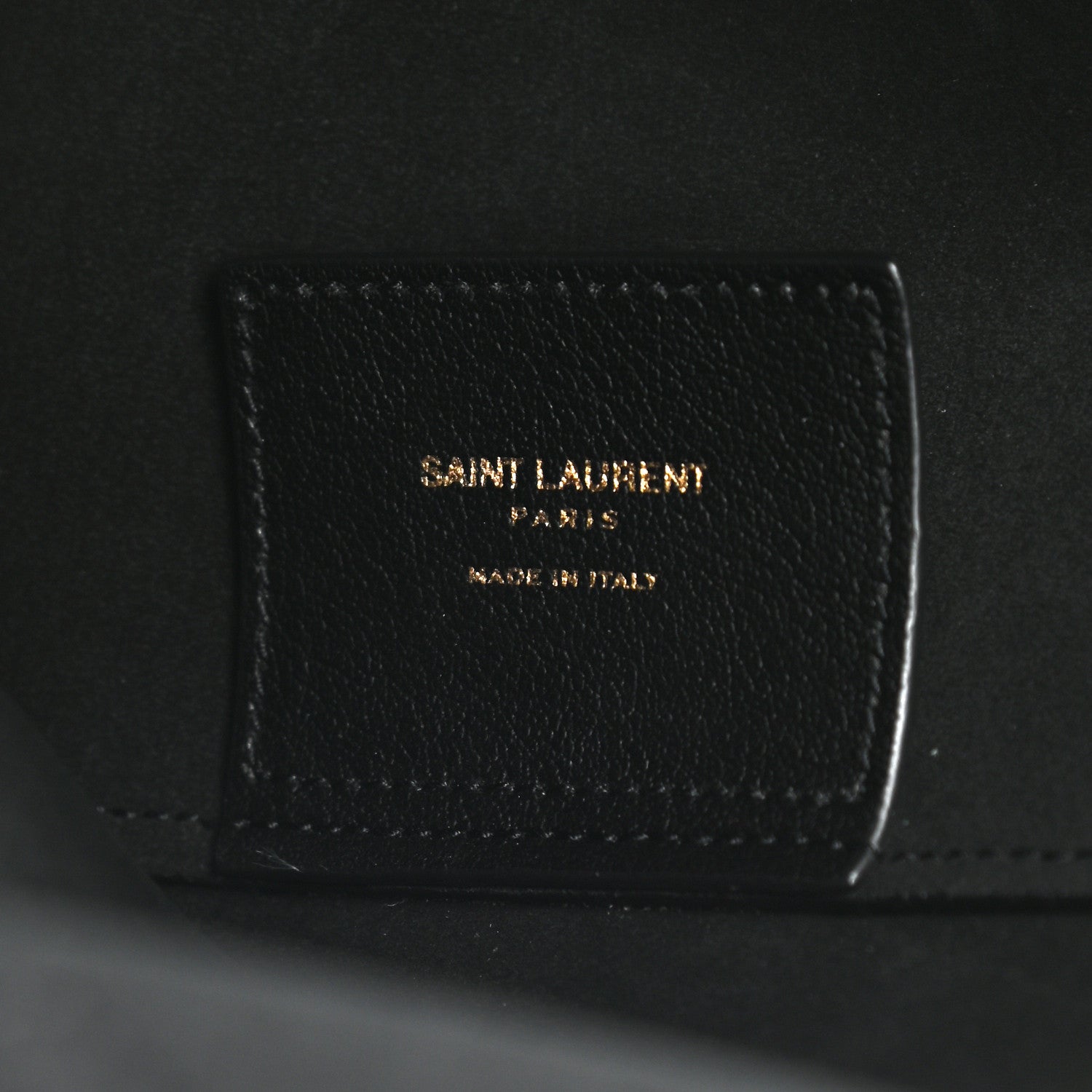 Saint Laurent Calfskin Large Shopping Tote Black 7 of 10