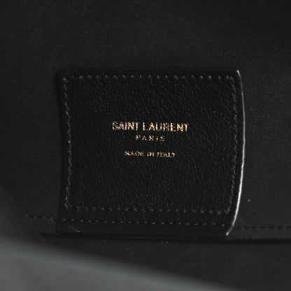 Saint Laurent Calfskin Large Shopping Tote Black 7 of 10