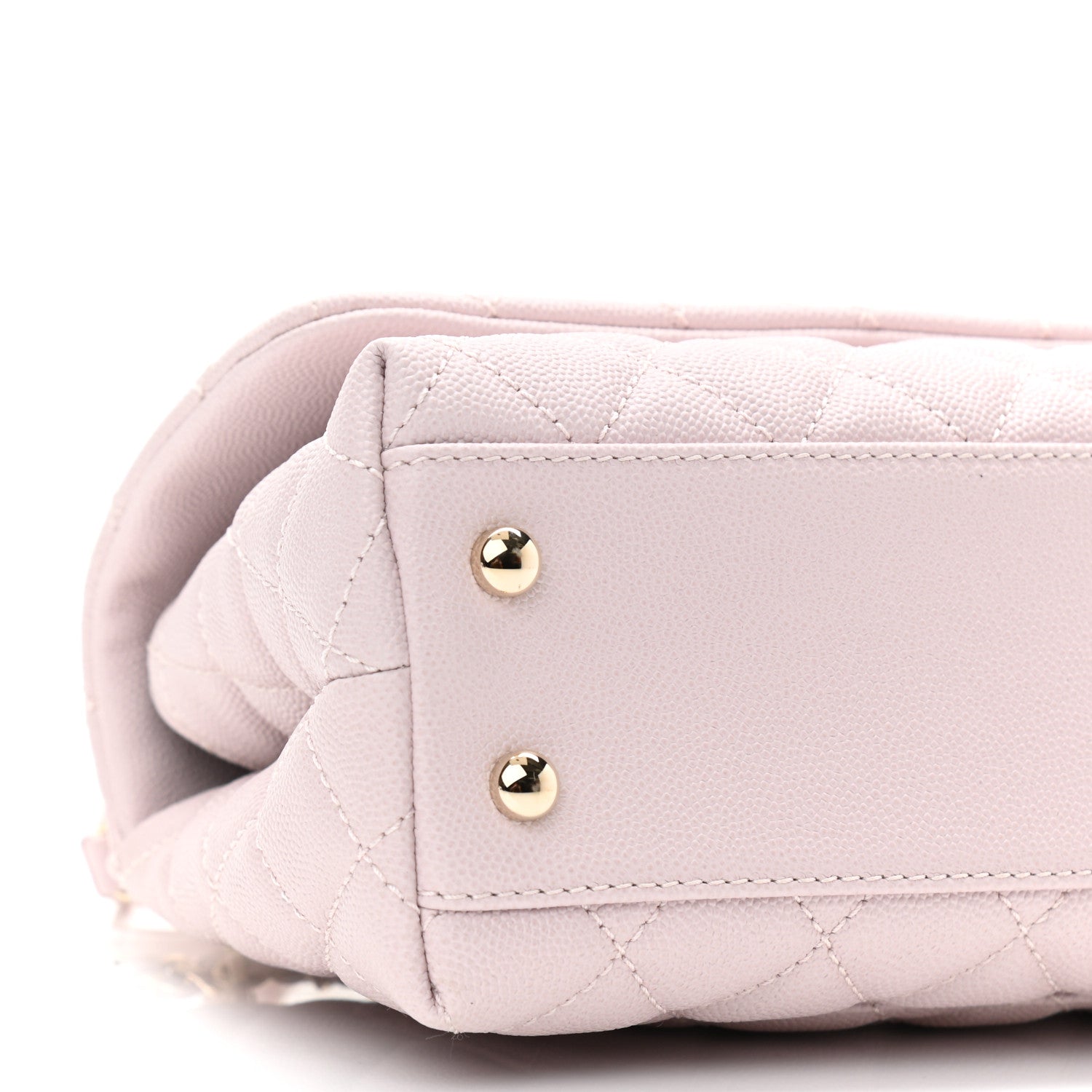Chanel Caviar Quilted Mini Coco Handle Flap Lilas Lilac 8 of 9