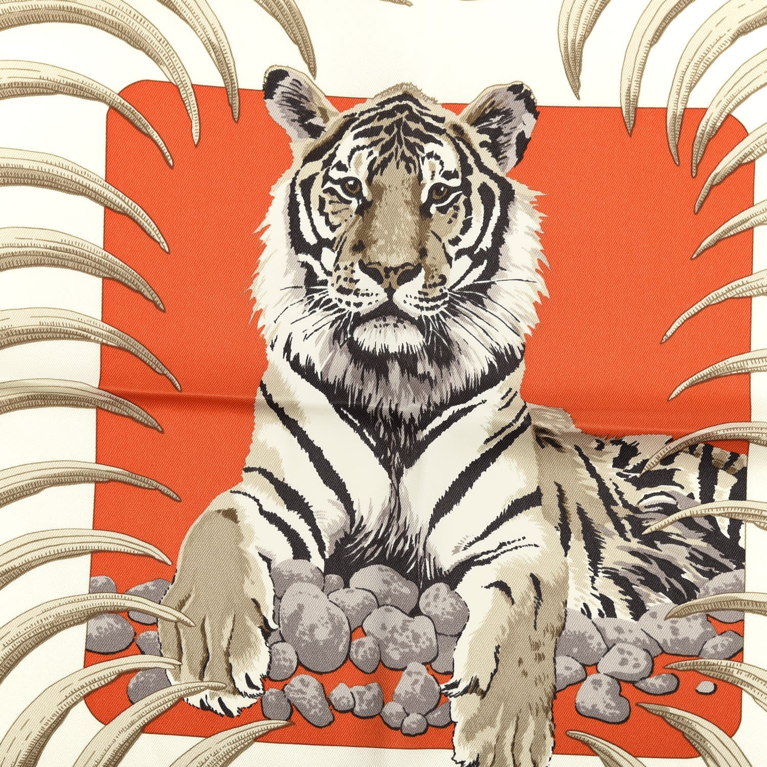 Hermes Silk Tigre Royal Scarf 70 2 of 4