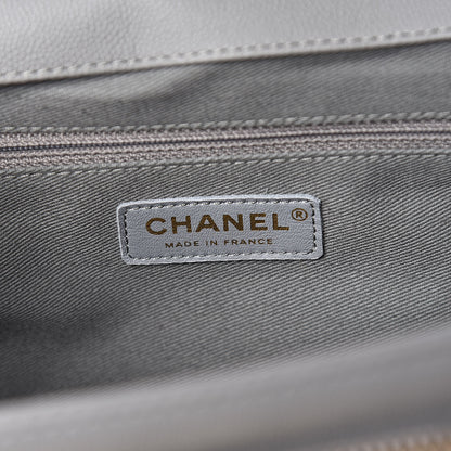 Chanel Caviar Quilted Large Business Affinity Flap Grey 6 of 11