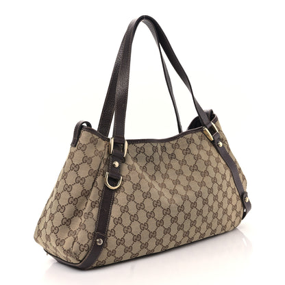 Gucci Monogram Medium Abbey Shoulder Bag Dark Brown 3 of 9