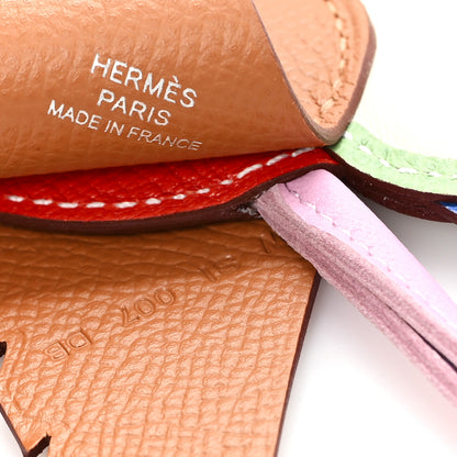 Hermes Epsom Swift Chevre Mysore Birdy Bag Charm Mauve Sylvestre Vert Poppy Gold Nata Craie 3 of 4