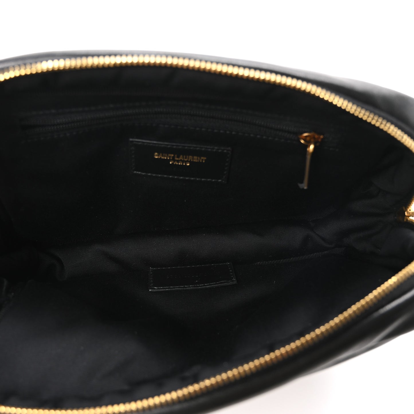 Lambskin Calypso Cosmetic Case Black