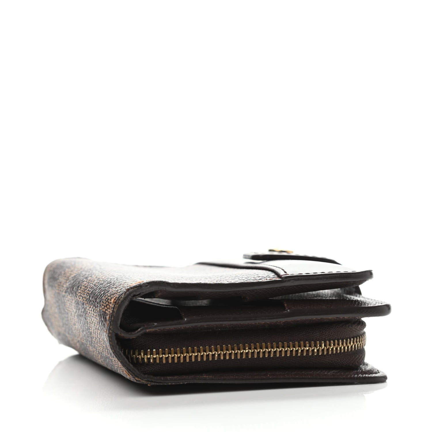 Louis Vuitton Damier Ebene Zippe Zipped Compact Wallet 3 of 4