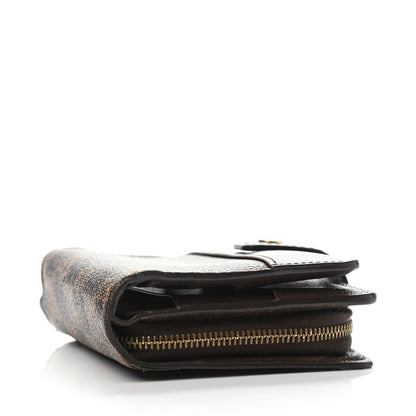 Louis Vuitton Damier Ebene Zippe Zipped Compact Wallet 3 of 4