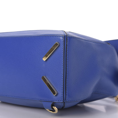 Loewe Calfskin Small Puzzle Bag Electric Blue 7 of 9