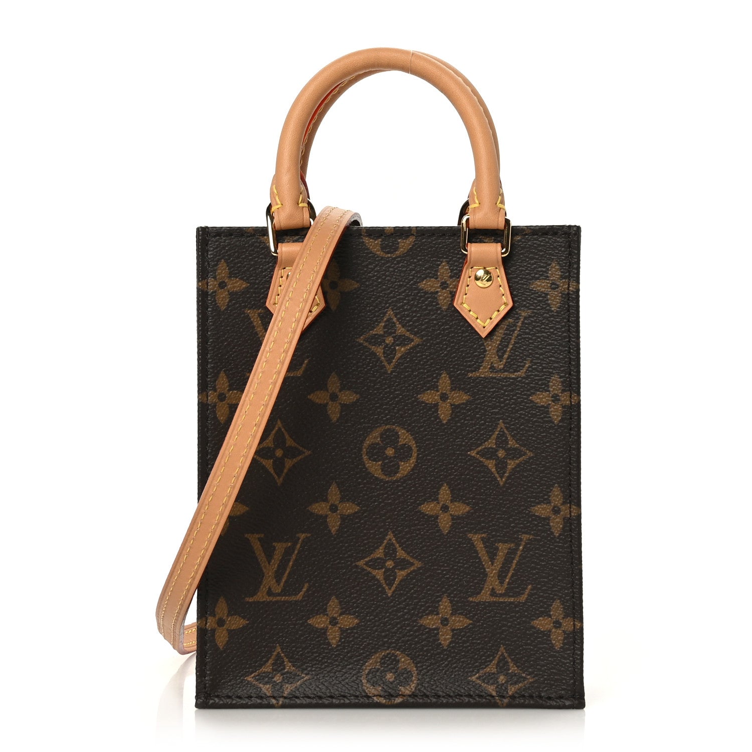 Louis Vuitton Monogram Petit Sac Plat 1 of 8