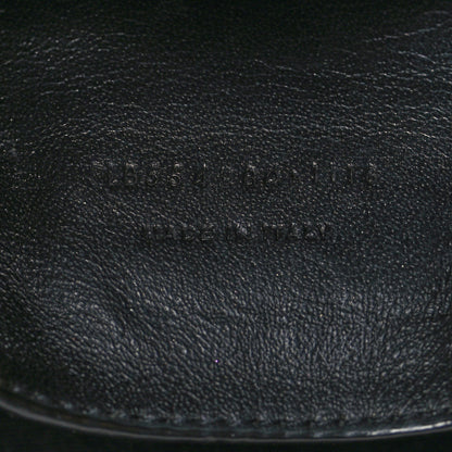 Saint Laurent Vintage Lambskin Chevron Monogram Small Nolita Blue 8 of 11