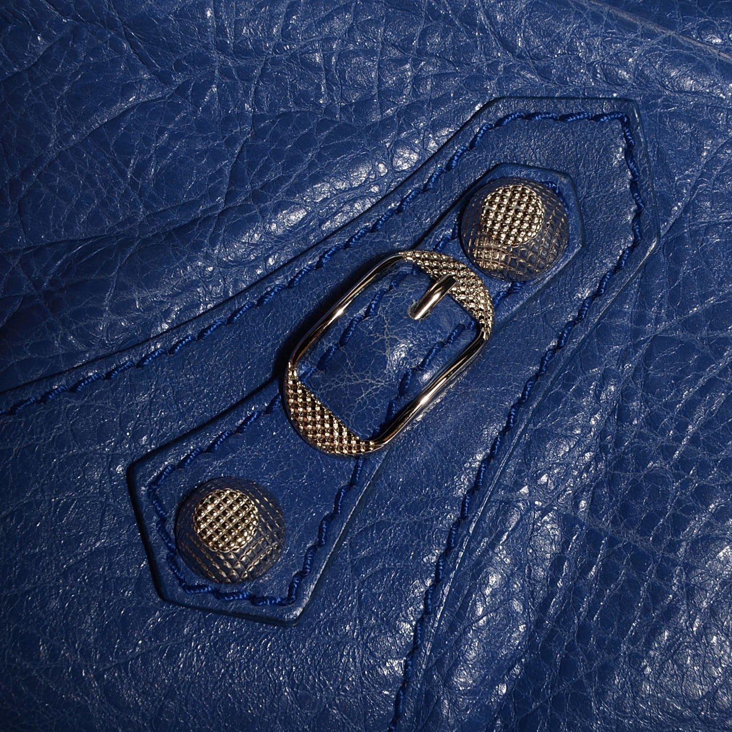 Balenciaga Agneau Giant 12 Silver Hardware Town Bleut Bleu Glacier 13 of 13