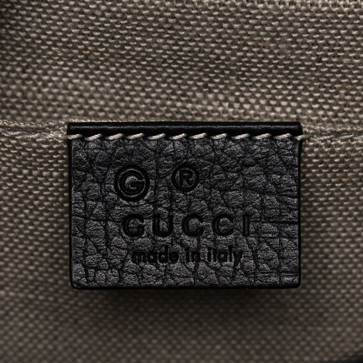 Gucci Dollar Calfskin Small Interlocking G Shoulder Bag Black 6 of 12