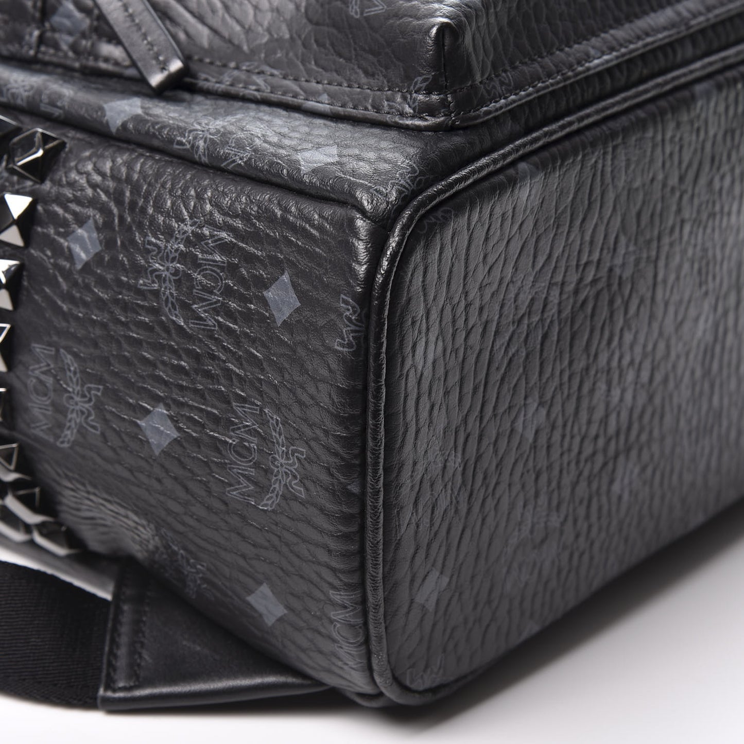 Visetos Small Side Stud Stark Backpack Black