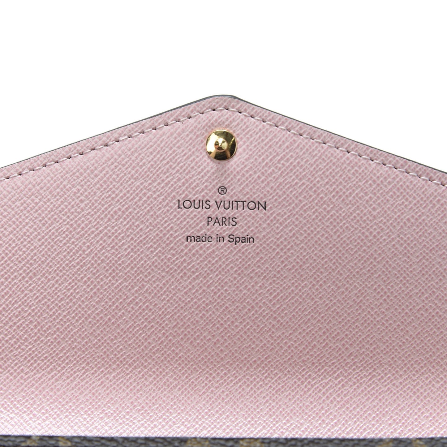 Monogram Sarah Wallet NM Rose Ballerine