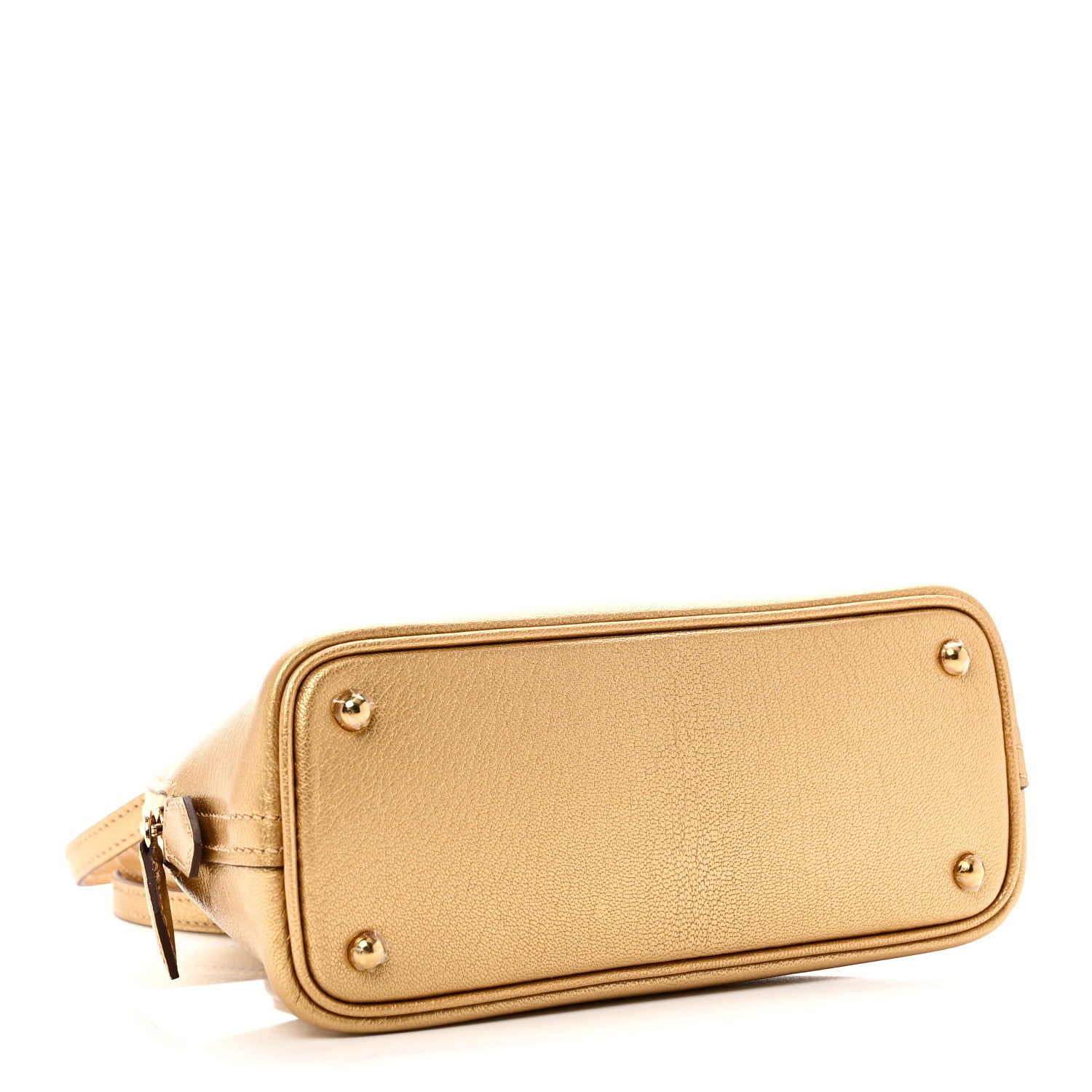 Hermes Metallic Chevre Chamkilight Mini 1923 Bolide Dore 4 of 11