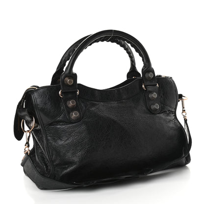 Balenciaga Agneau Giant 21 Rose Gold Hardware City Black 3 of 13
