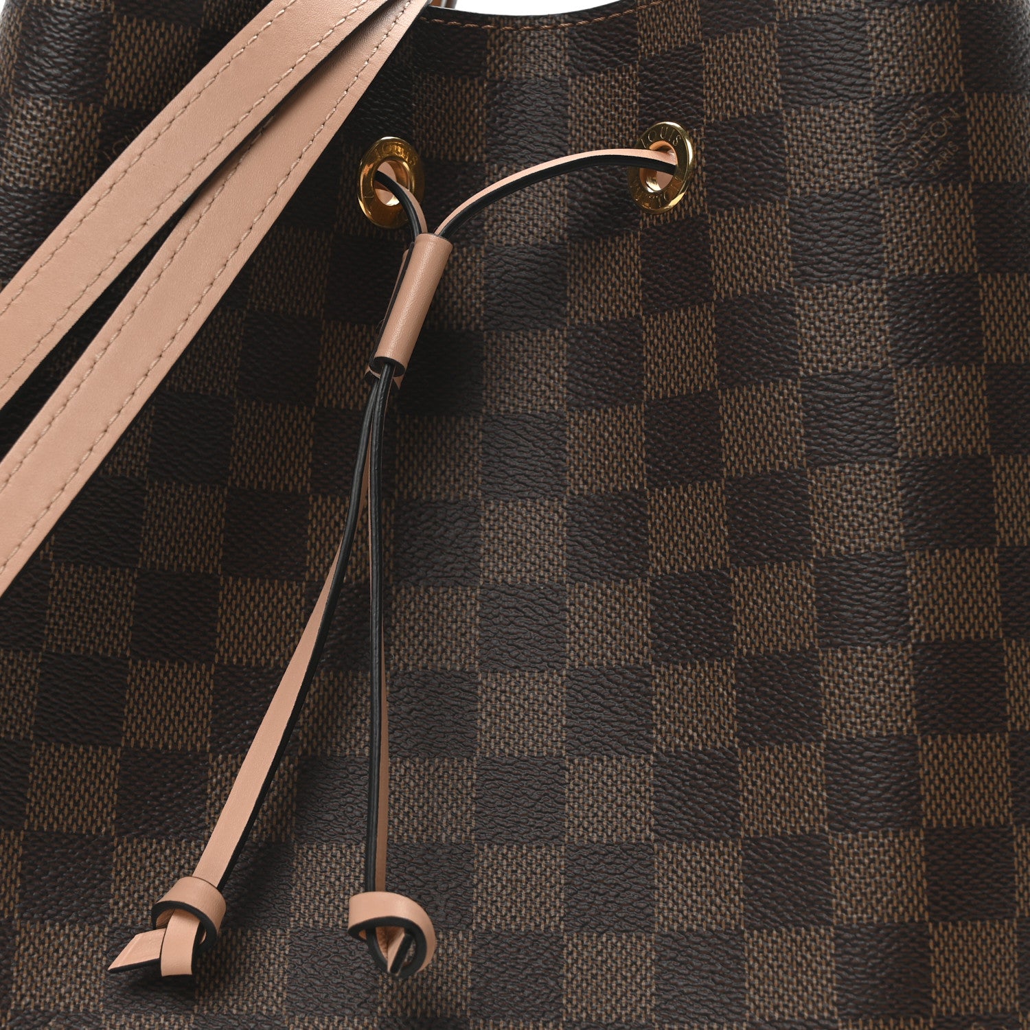 Louis Vuitton Damier Ebene Neonoe MM Venus Pink 7 of 9