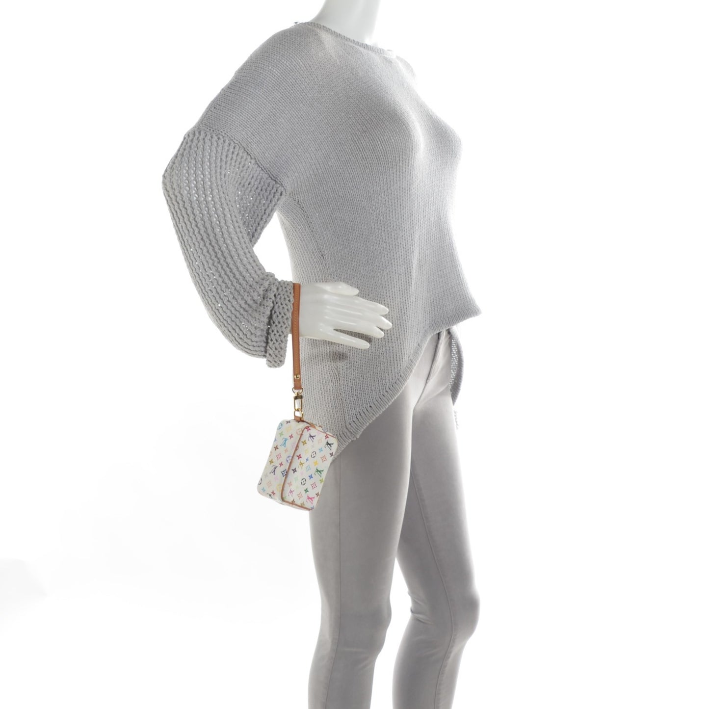Monogram Multicolor Trousse Wapity White