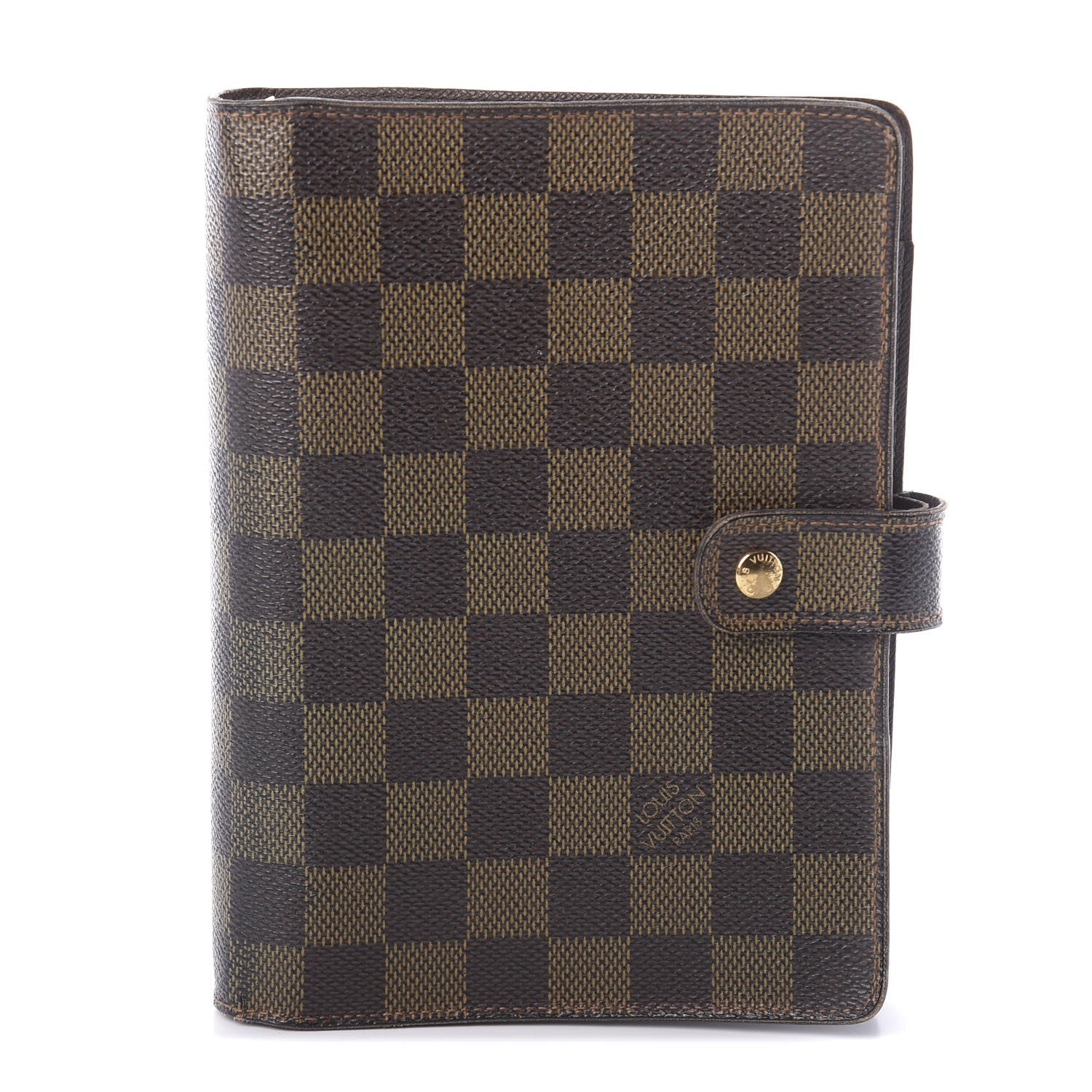 Louis Vuitton Damier Ebene Medium Ring Agenda Cover 1 of 6