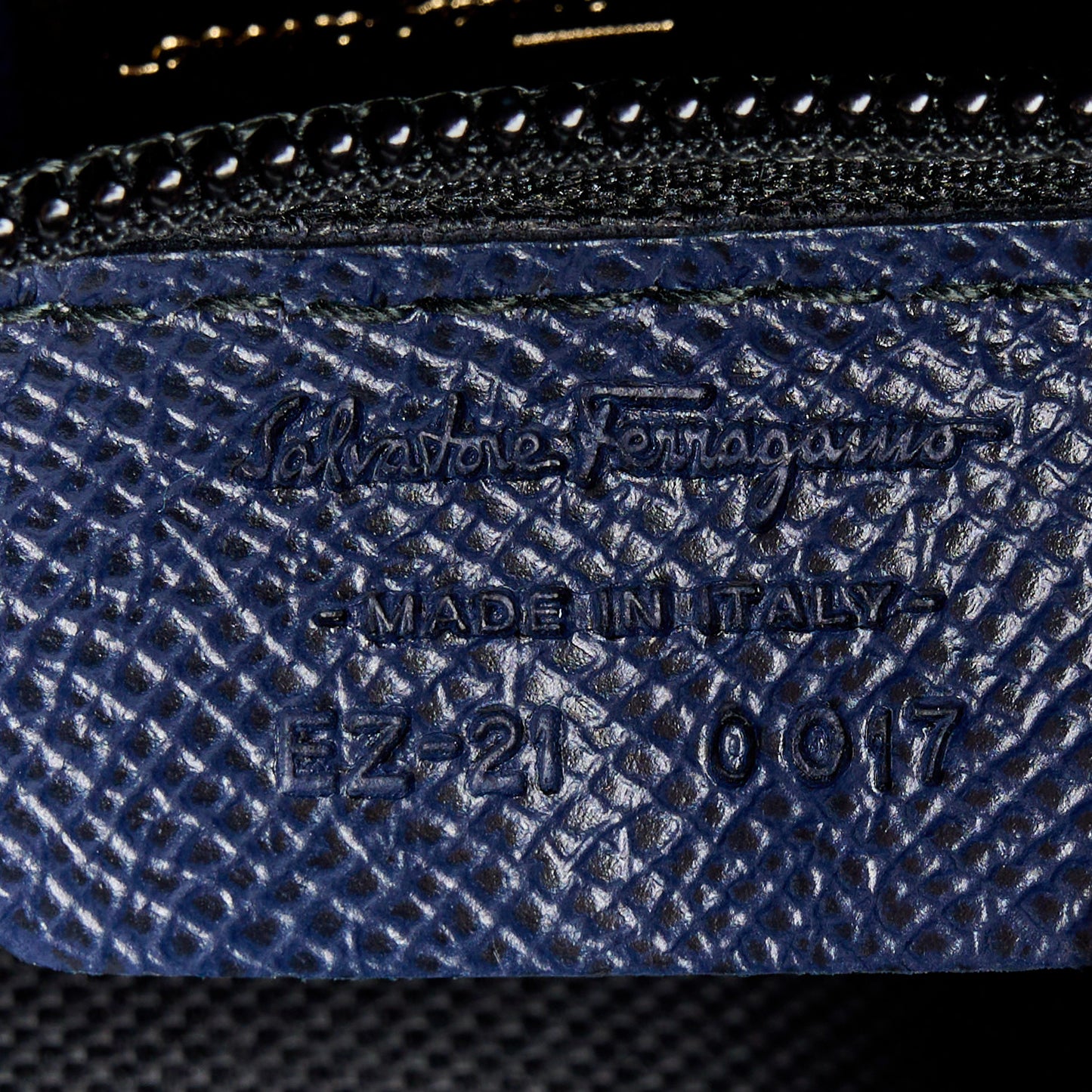 Calfskin Briana Tote Navy