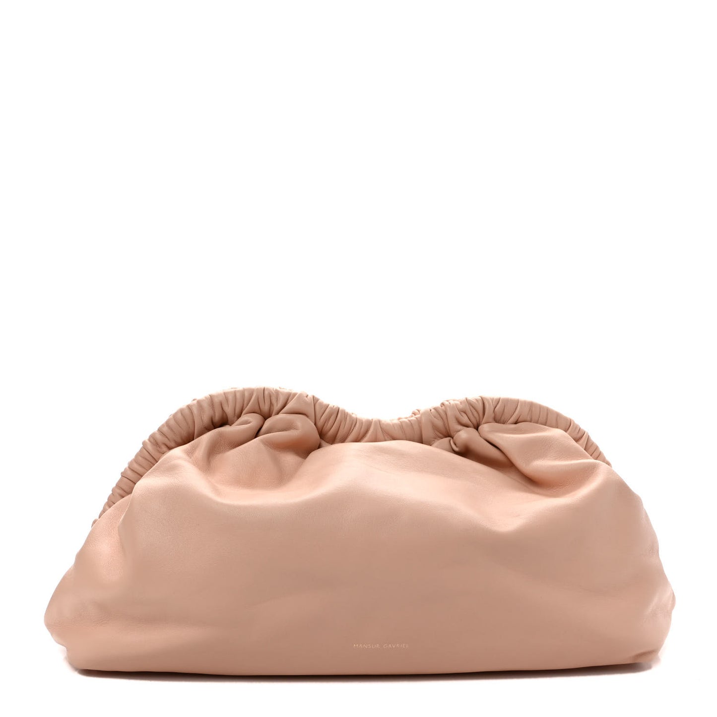 Lambskin Cloud Clutch Puff