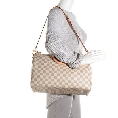 Louis Vuitton Damier Azur Speedy Bandouliere 35 2 of 8