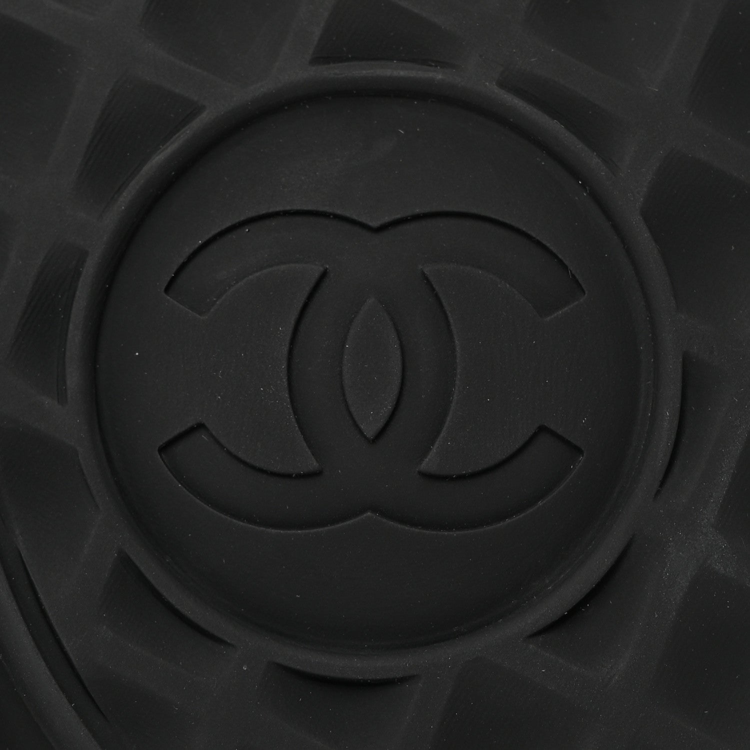 Chanel Calfskin Suede Quilted Womens Logo Sneakers 38 Black White 8 of 10