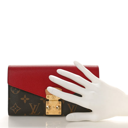 Louis Vuitton Monogram Pallas Wallet Cherry 2 of 9