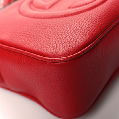 Gucci Pebbled Calfskin Small Soho Disco Bag Tabasco Red 12 of 12