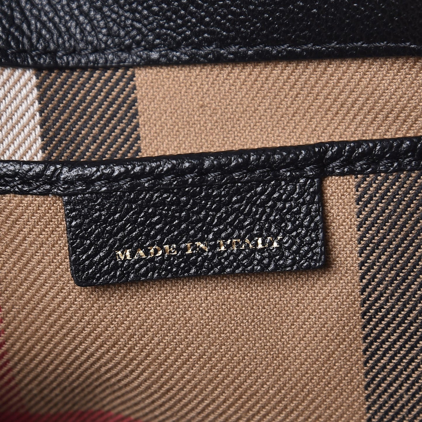 Soft Grain Calfskin Medium Buckle Tote Black